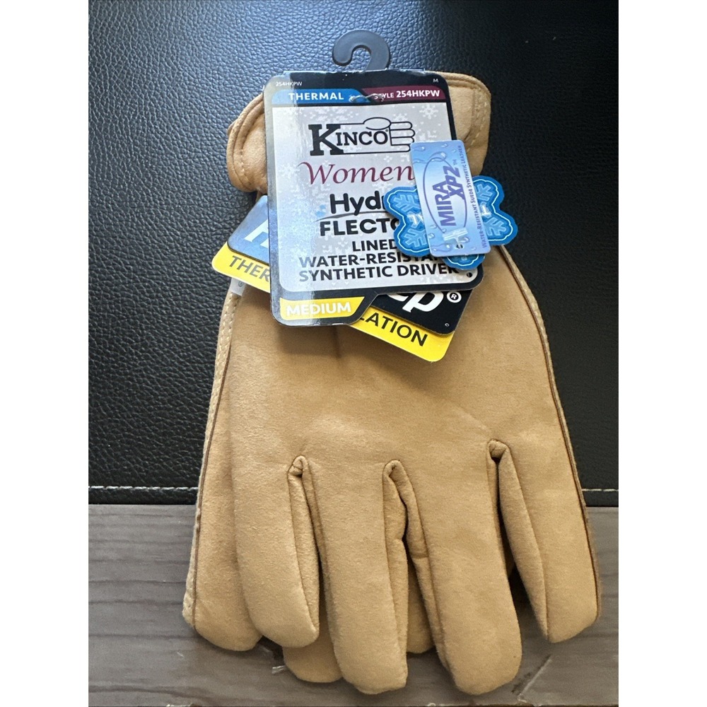 Kinco women's cold weather synthetic lined drivers gloves size Medium ,254HKPW